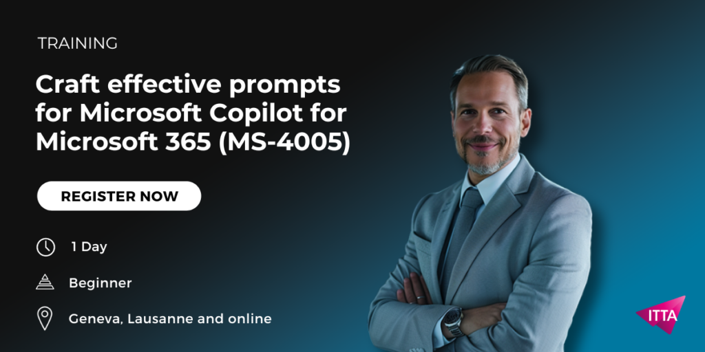 Craft effective prompts for Microsoft Copilot for Microsoft 365 (MS-4005)