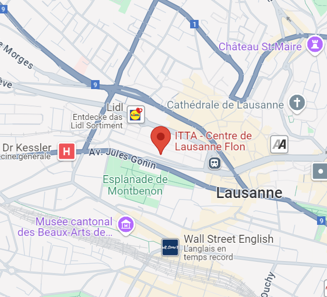 ITTA Lausanne Le Flon-Plan
