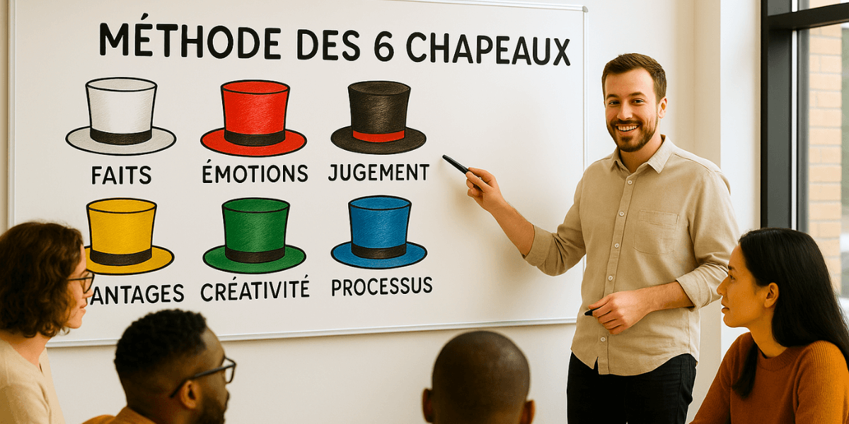 méthode des 6 chapeaux