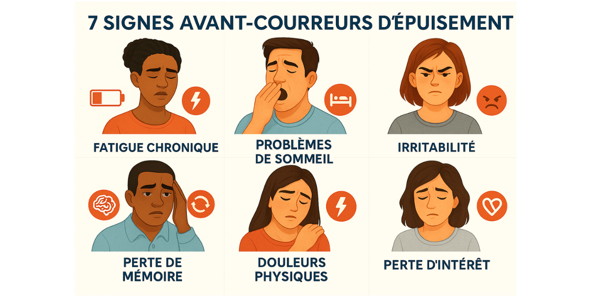 signes d'épuisements