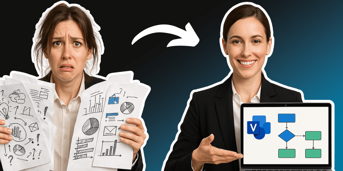 create with visio