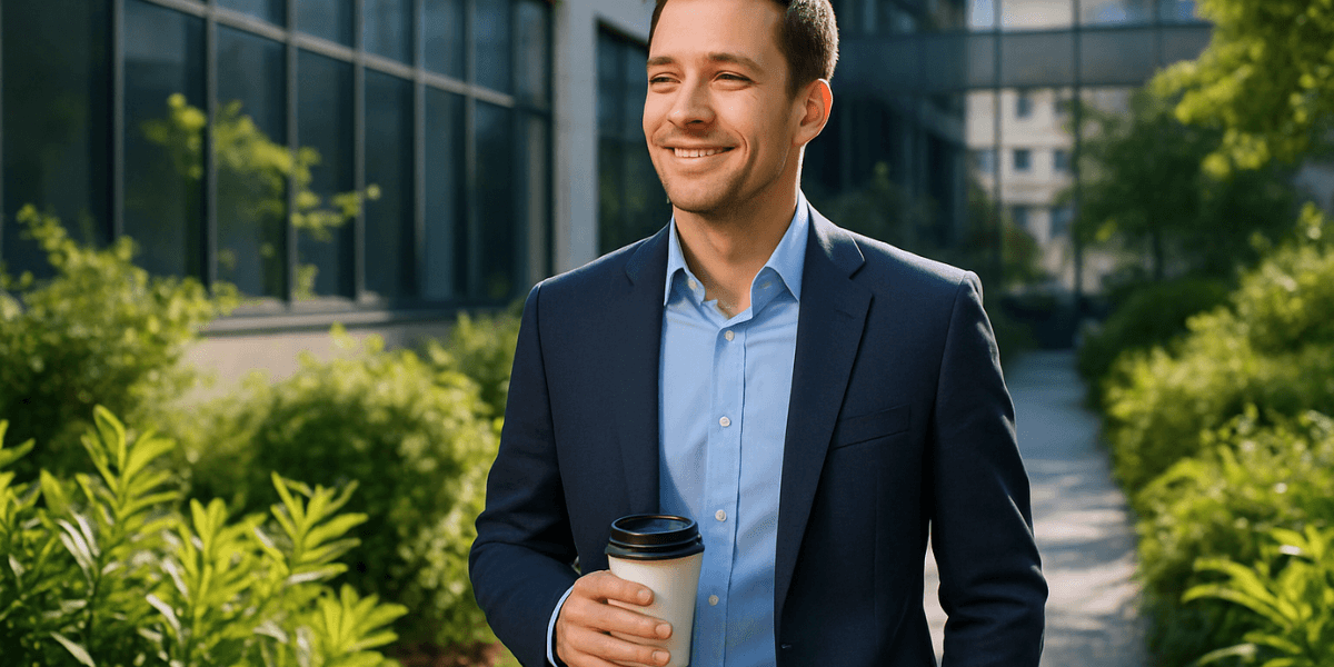 taking breaks outdoors