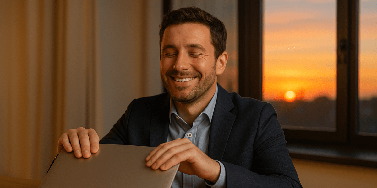 leaving work on time