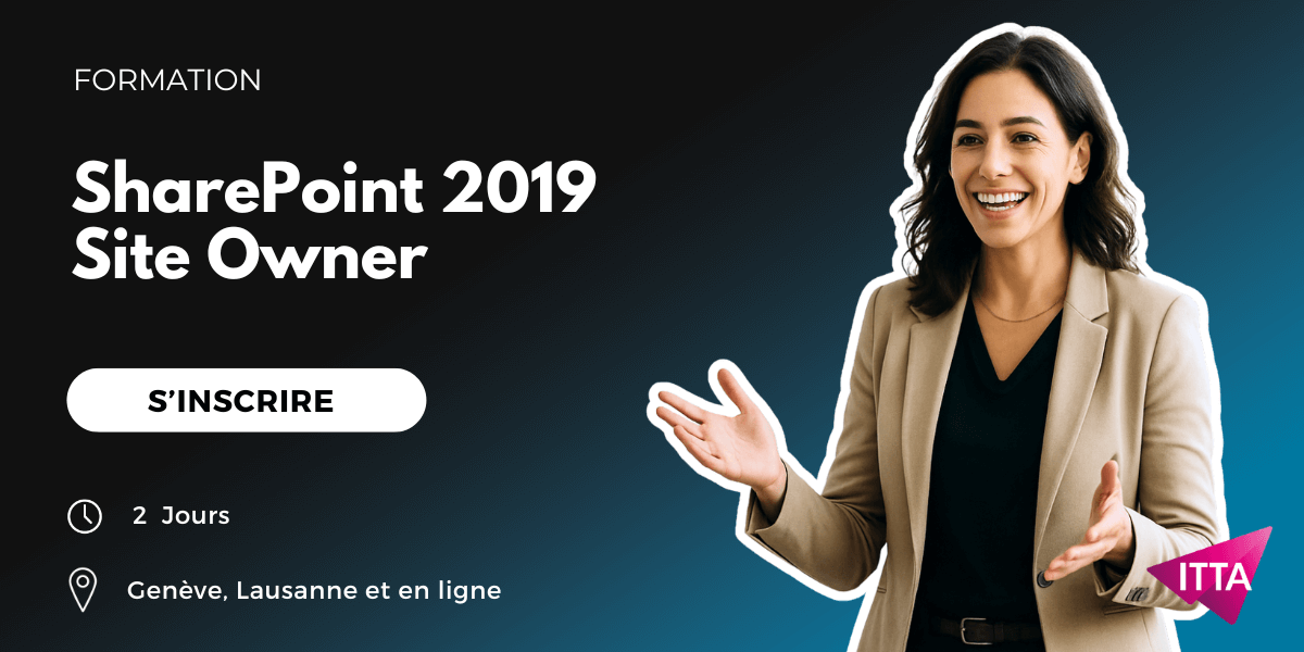 formation sharepoint 2019 site owner