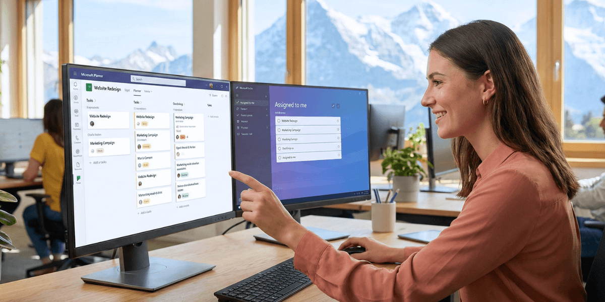 synchroniser planner et to do