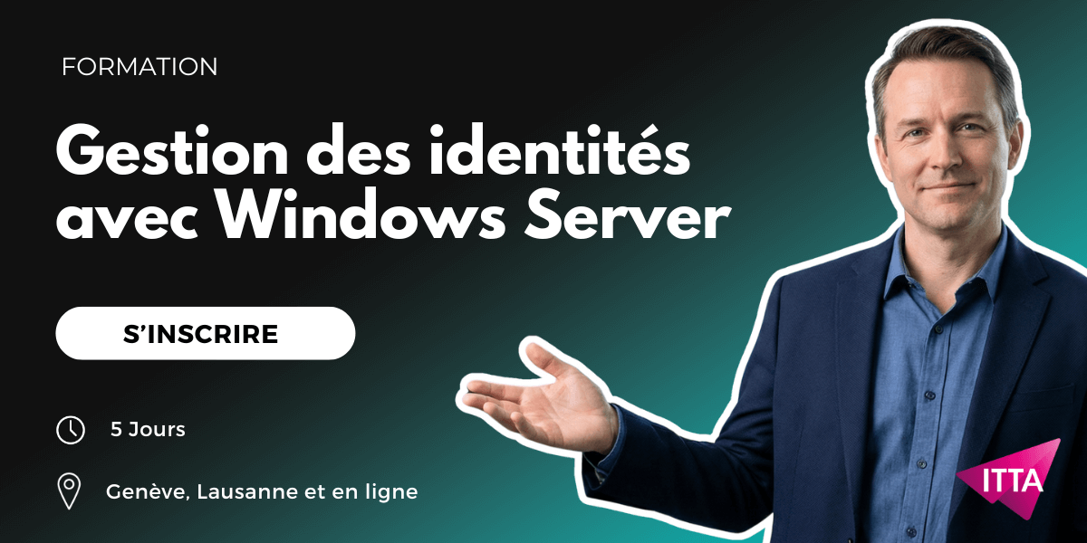 formation gestion des identités avec windows server