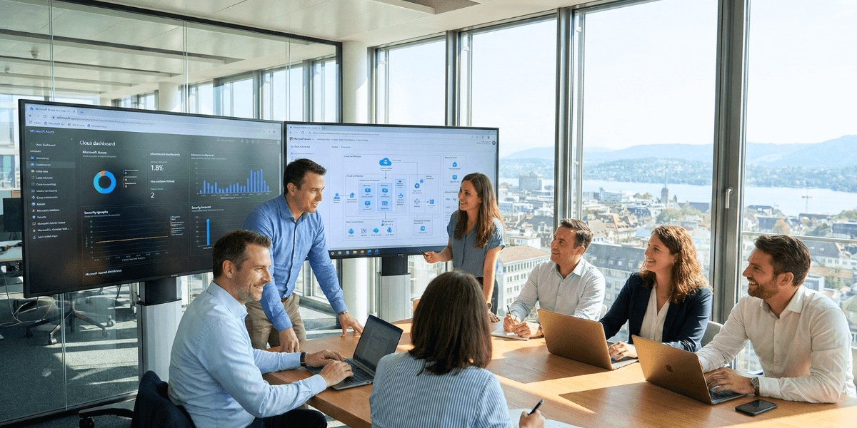 role of an azure administrator in Switzerland