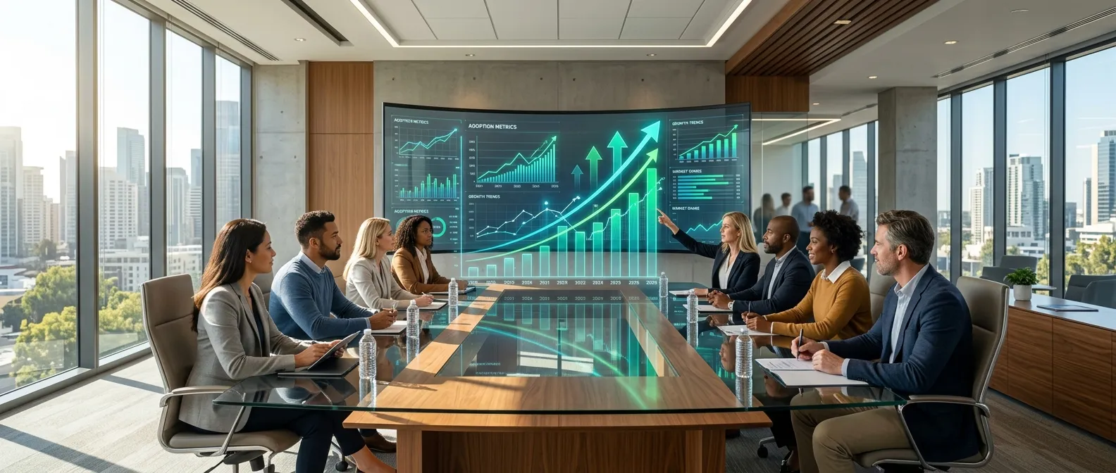 ai agent adoption growth in businesses 2026