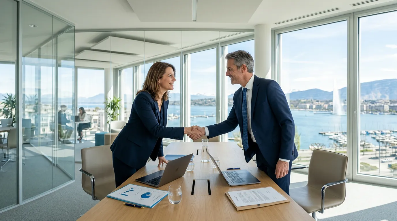 negotiation techniques in a professional meeting