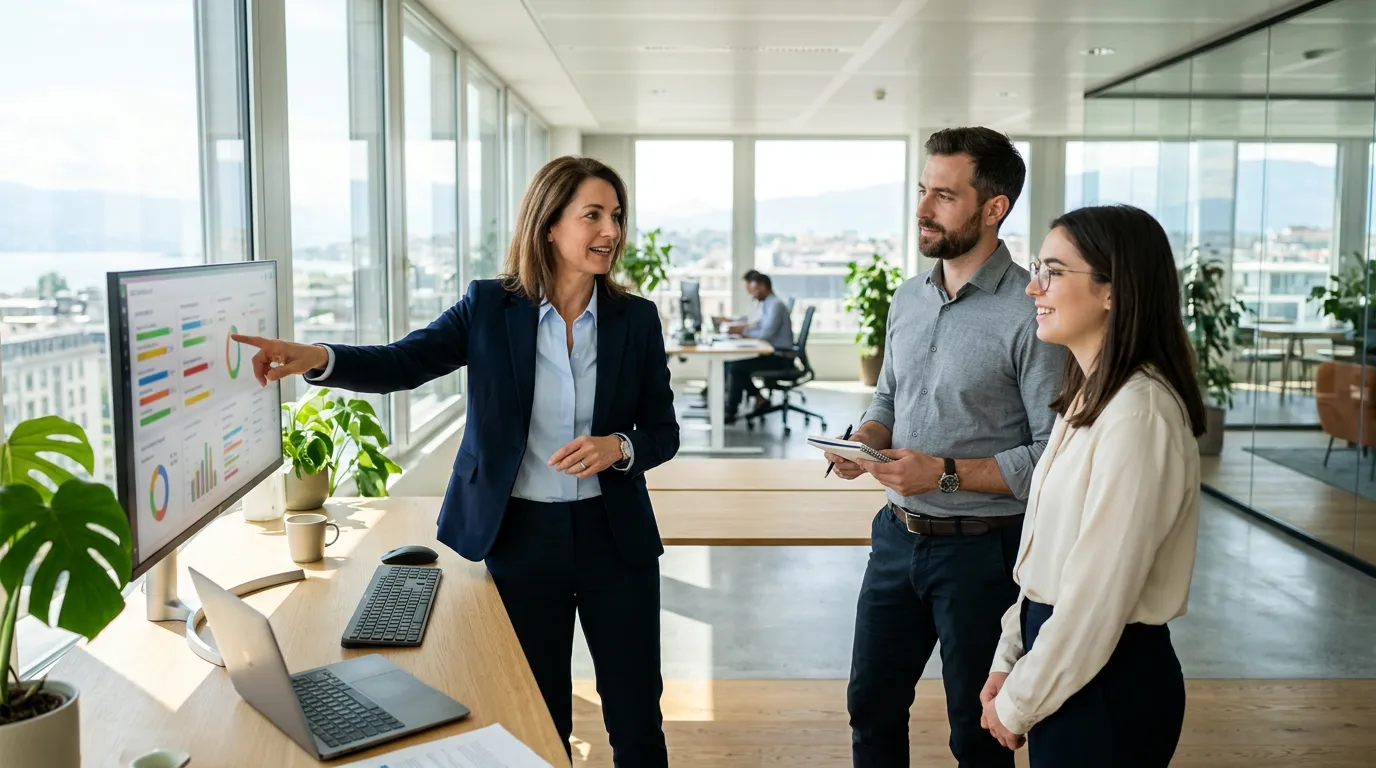 manager mesurant la performance par les livrables hybride