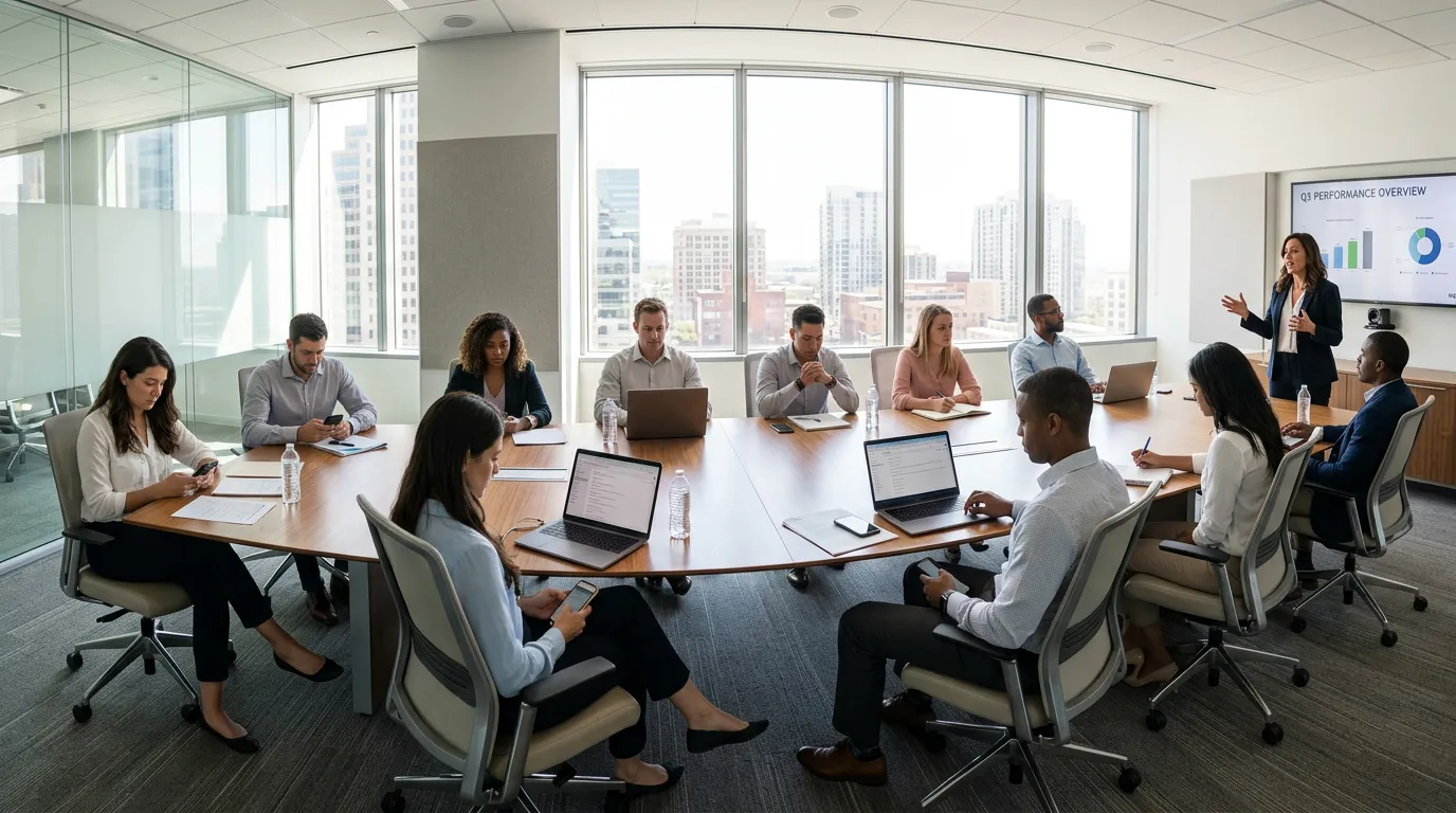 symptômes d une réunion inefficace en entreprise