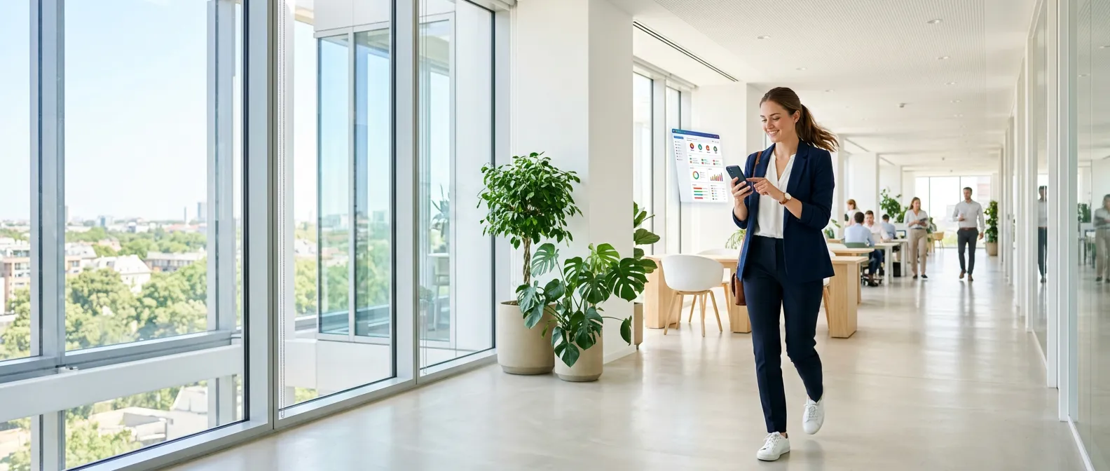 professionnelle consultant l intranet viva connections sur mobile