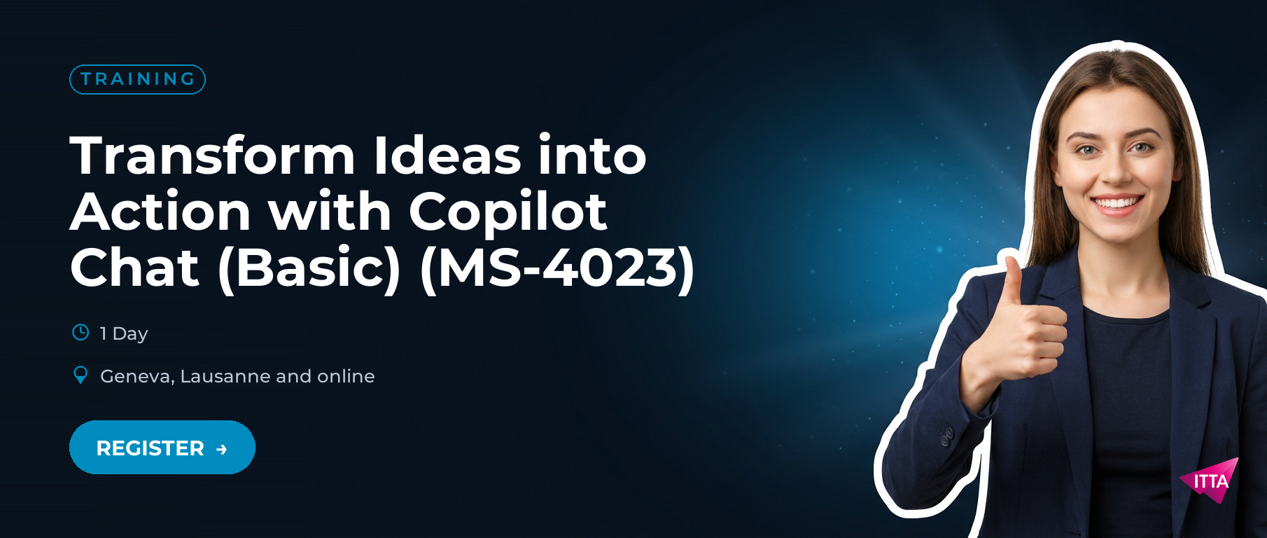 Training Transform Ideas into Action with Copilot Chat (Basic) (MS-4023)