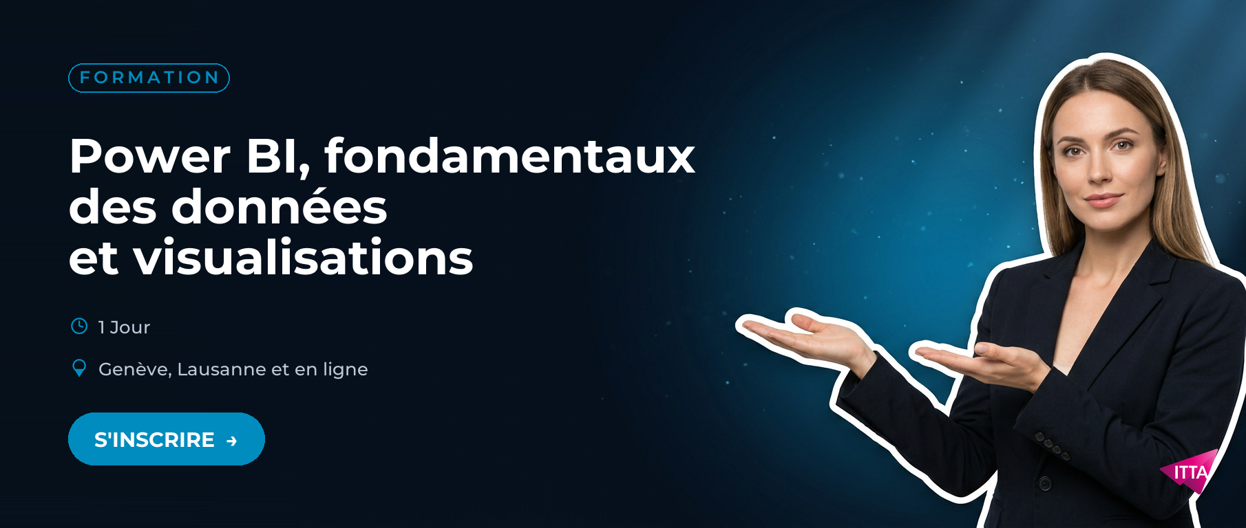 Formation Power BI, fondamentaux des données et visualisations