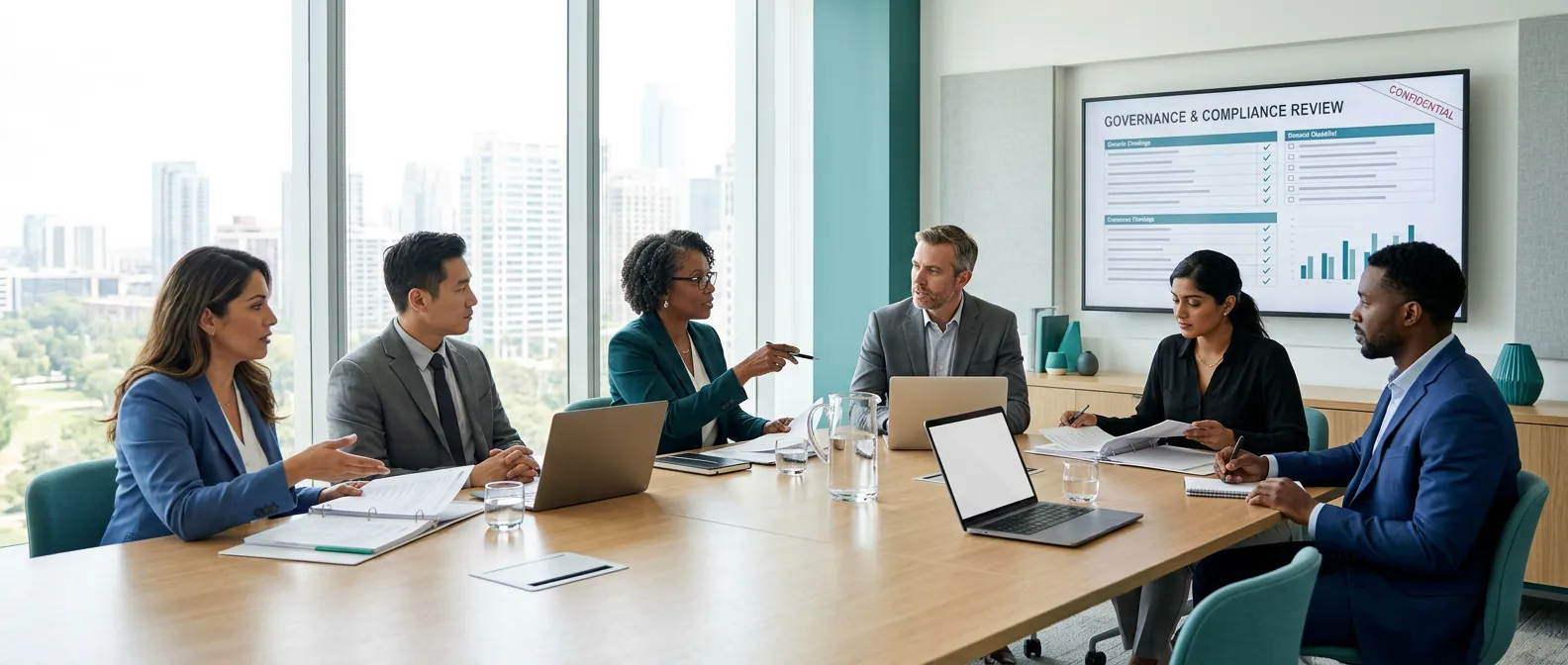 governance and compliance meeting on nis2 company obligations