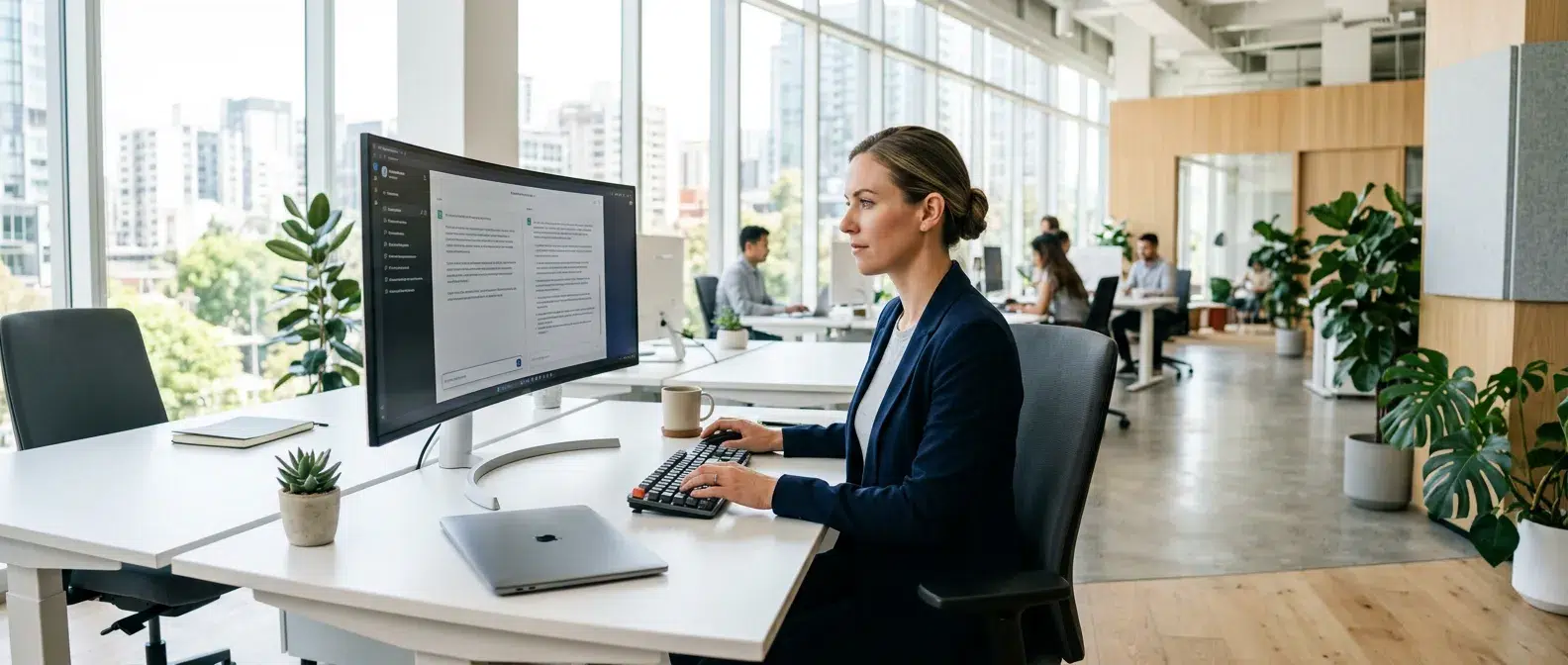 professionnel corrigeant ses erreurs de prompt avec chatgpt